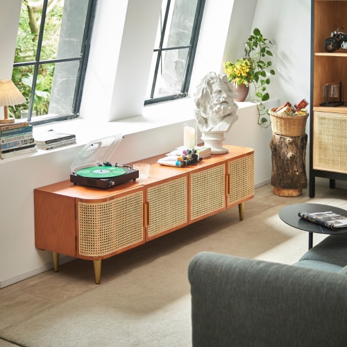 Curved tv unit deals
